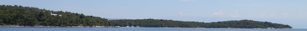 Croatian coast line